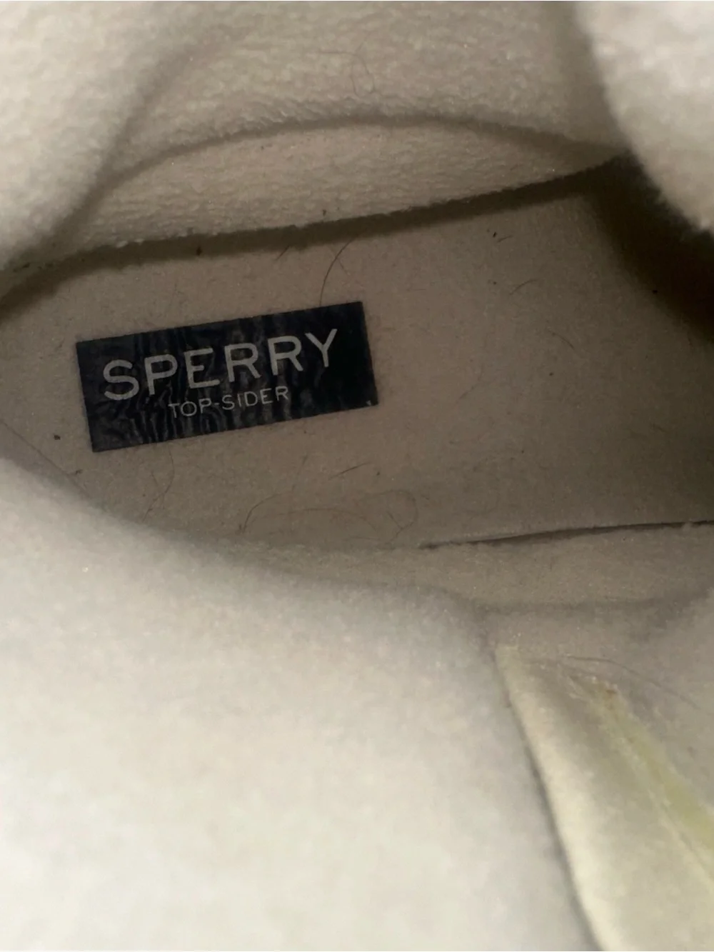 Sperry Metallic Gold and Cream Waterproof Duck Boots
